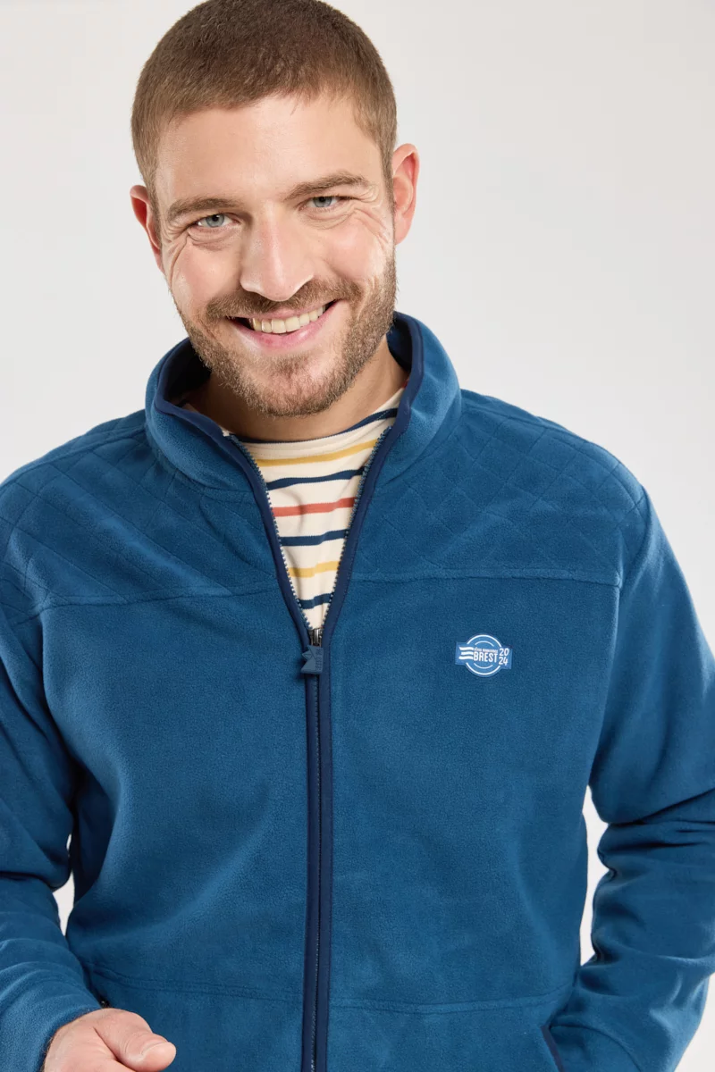 Polaire avec badge - Homme