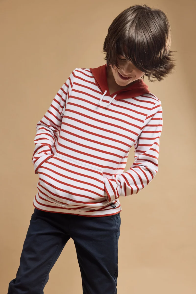 Sweat marinière Kids - coton épais