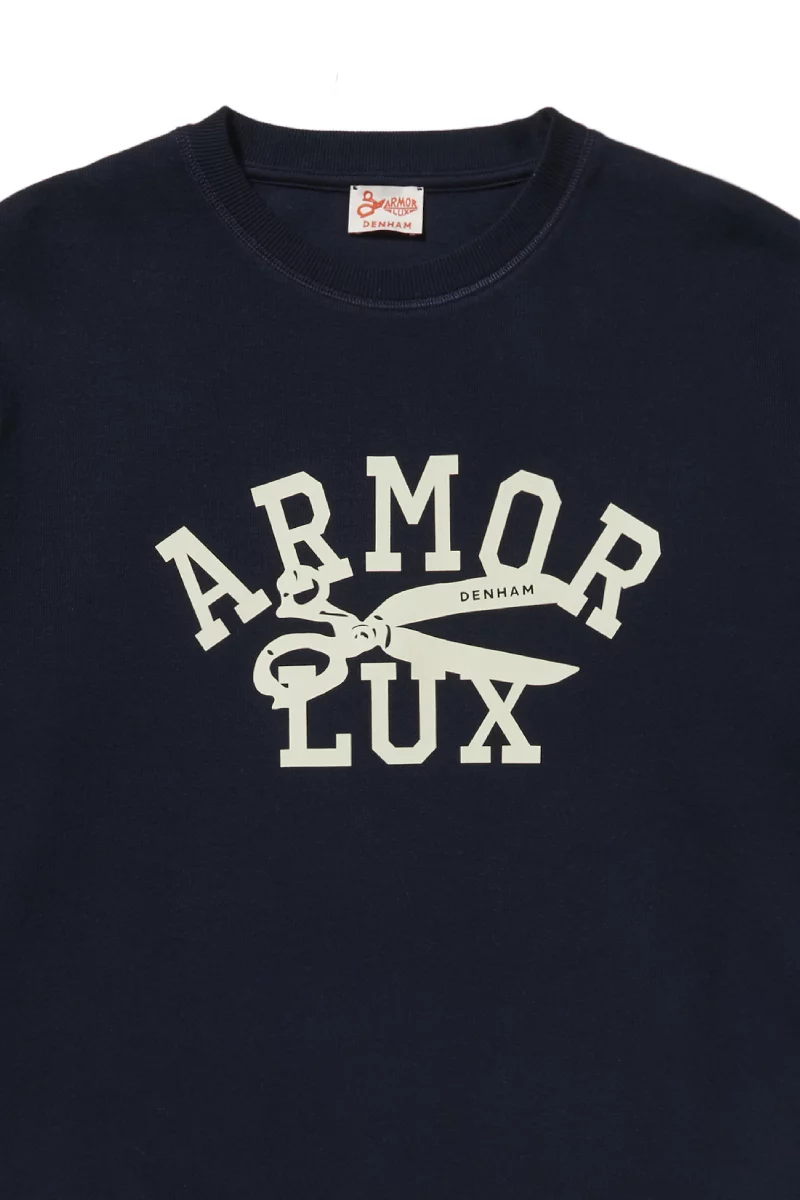 Sweat sérigraphié Homme - Denham X Armor-lux