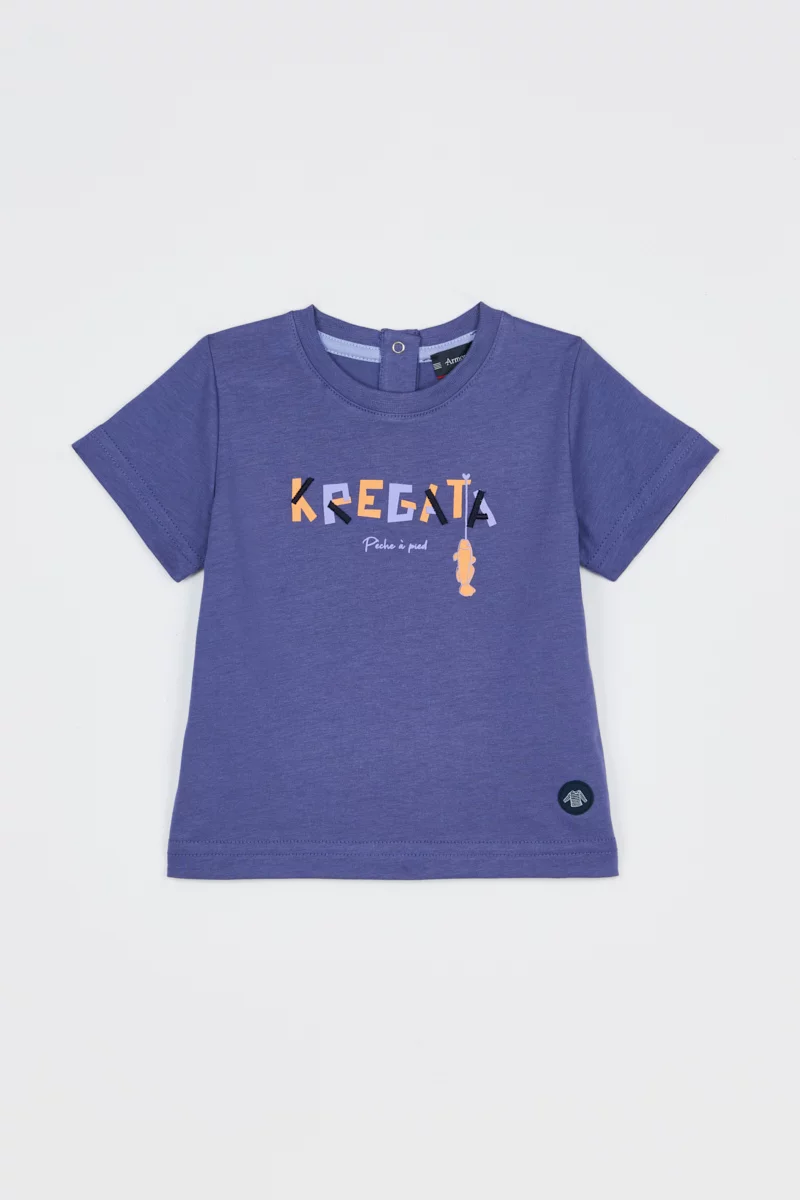 T-shirt sérigraphié Baby - coton