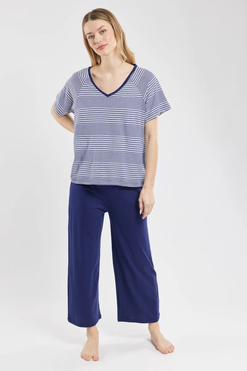 Pyjama rayé - coton léger
