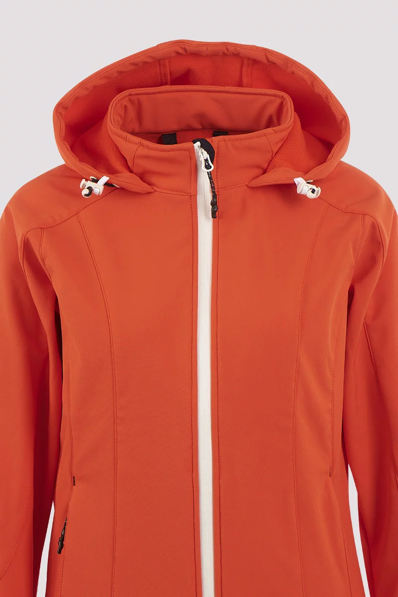 Veste softshell SITIA | bB42 ORANGE SANGUINE