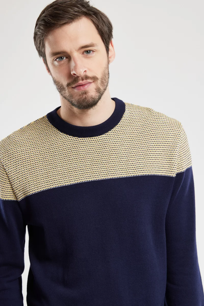 Pull avec coudières - coton