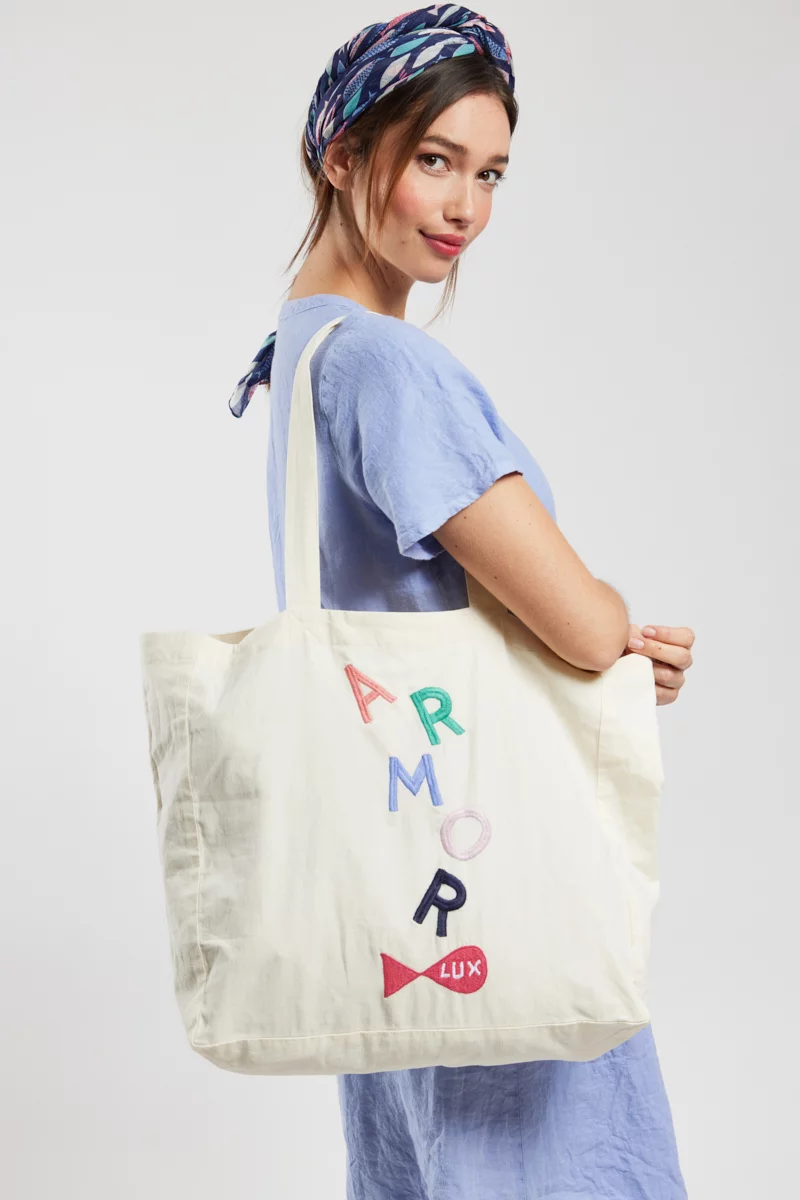 Sac brodé - coton