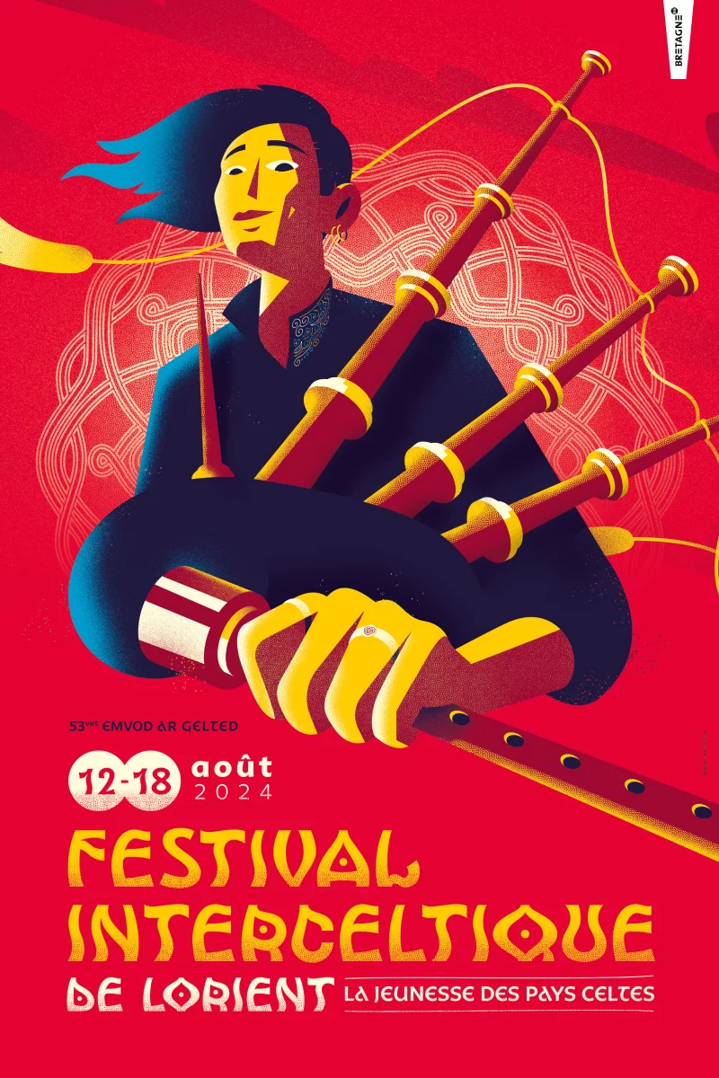 Affiche Festival Interceltique de Lorient 2024
