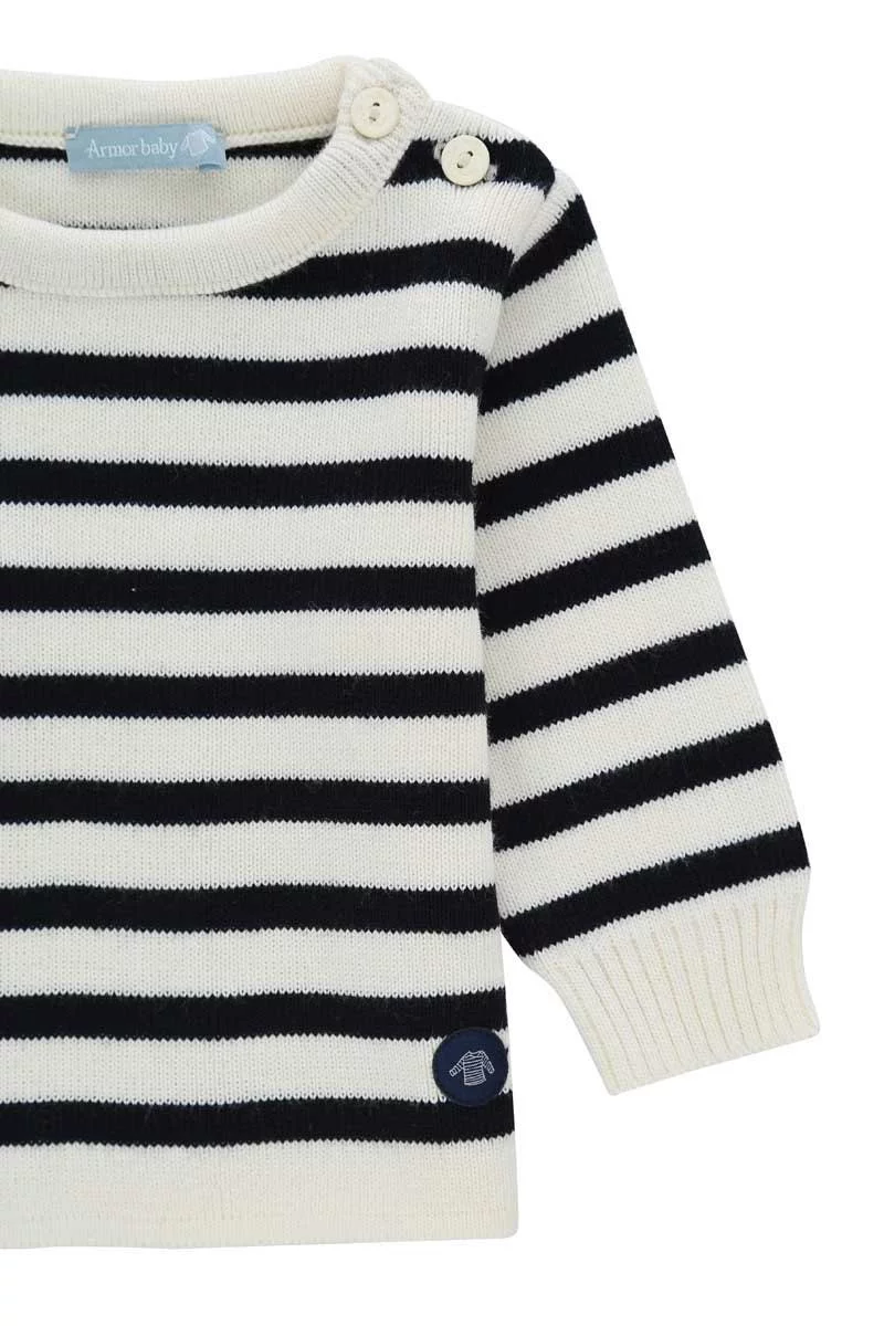 Pull marin rayé