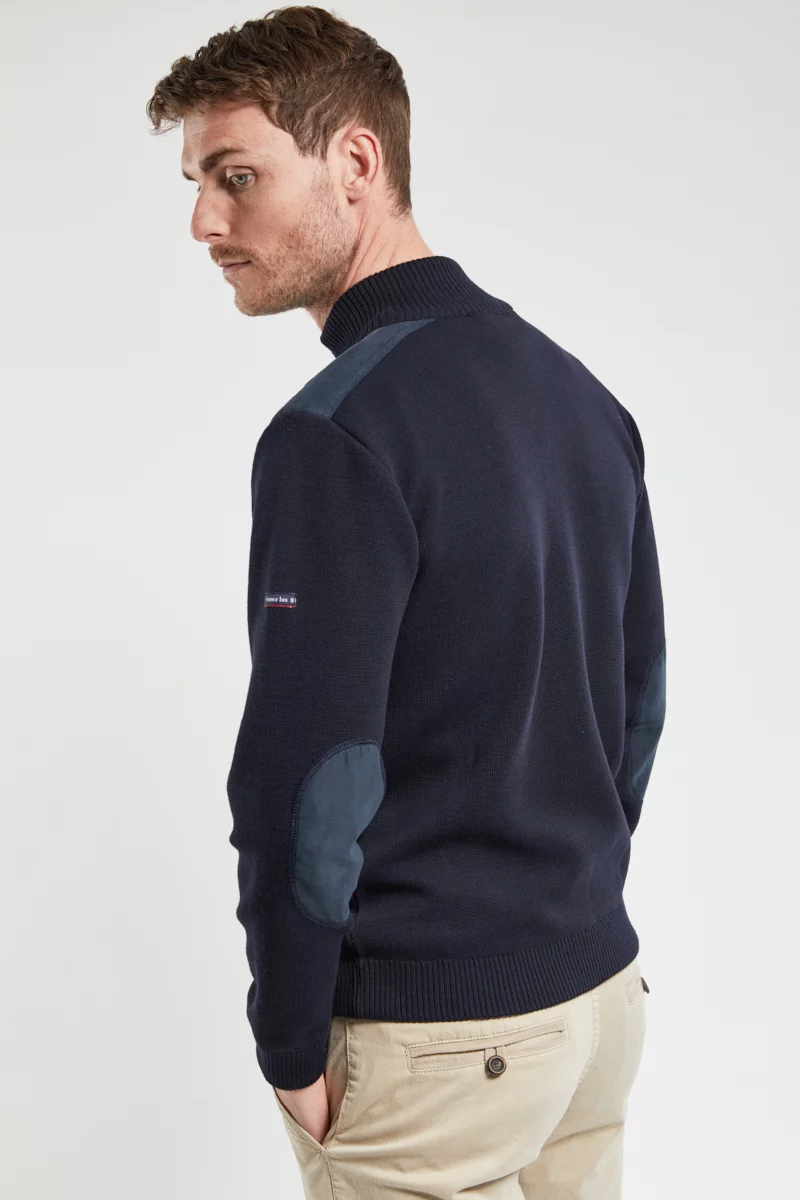 Cardigan - maille haute densité | Rich Navy