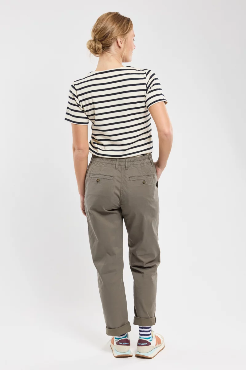 Pantalon taille élastique - coton | Caccia