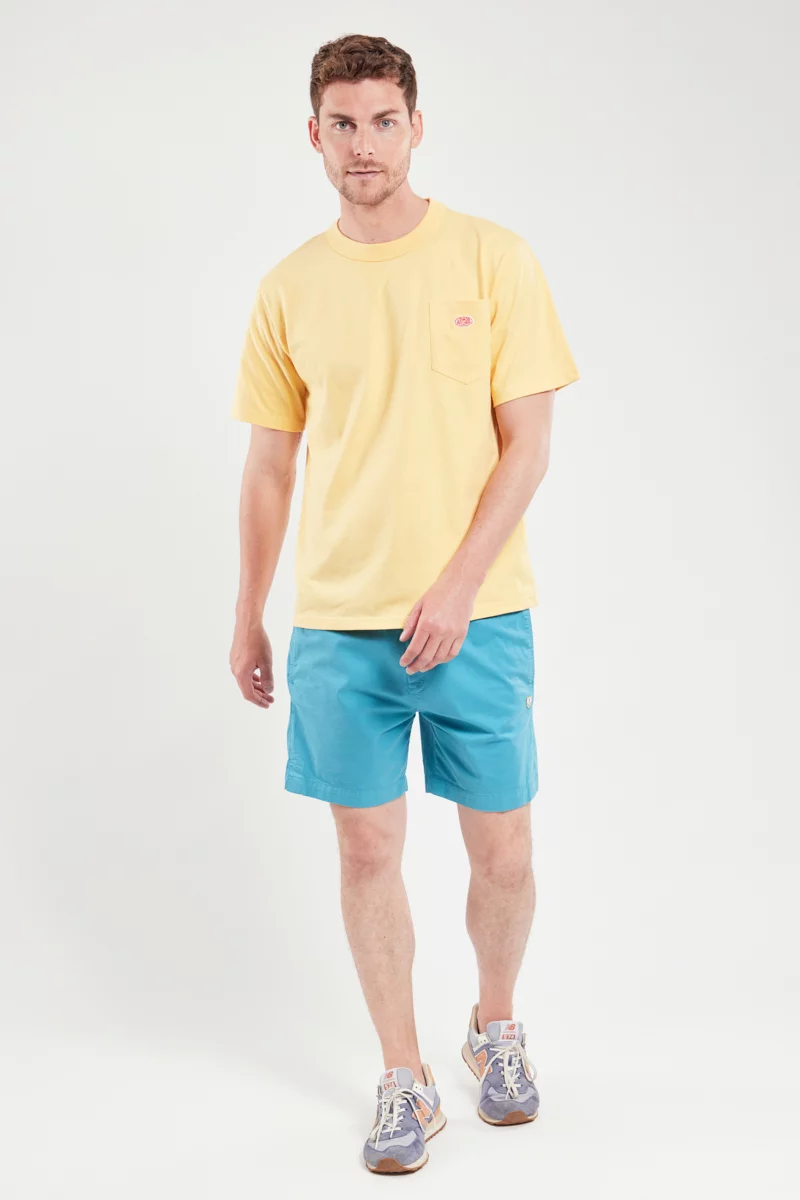 Short taille élastique - coton