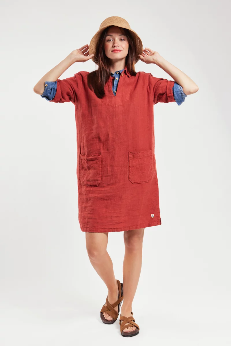 Robe vareuse - lin | KETCHUP