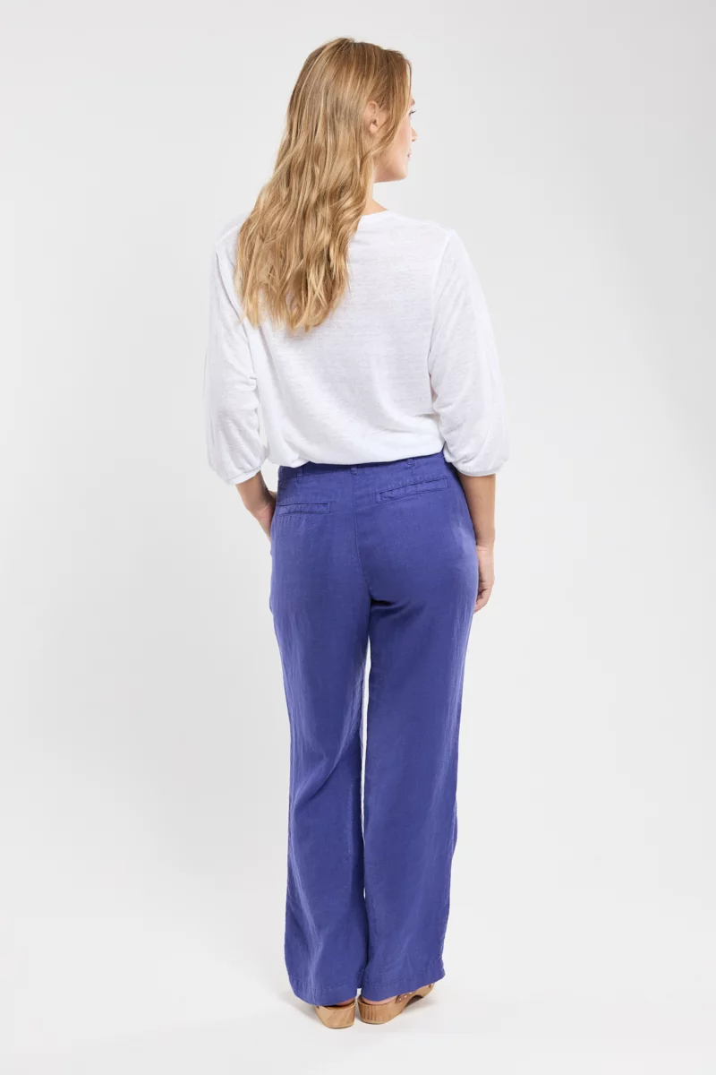 Pantalon à pont Angèle - lin