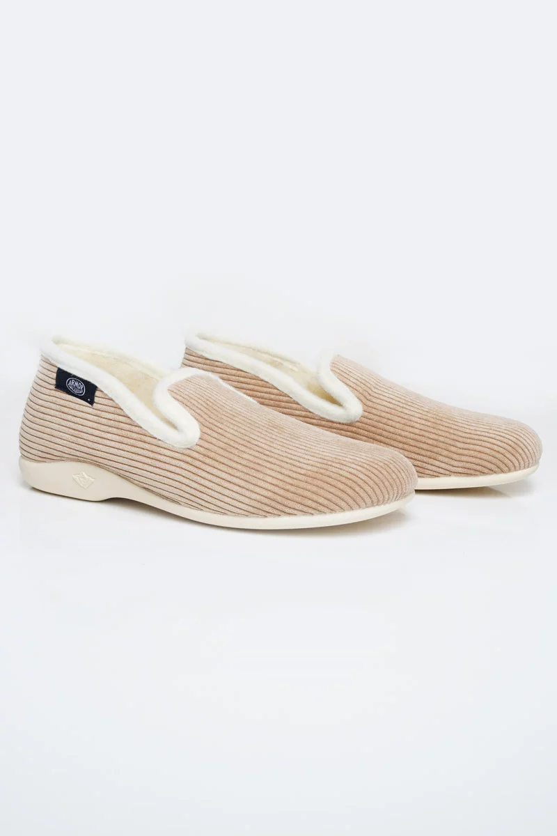 Chaussons velours - Femme