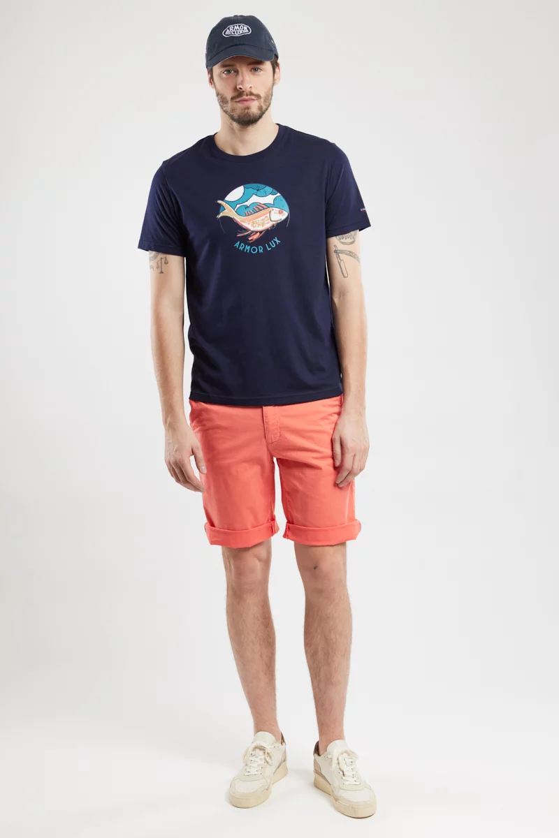 Bermuda - coton | Coral E24