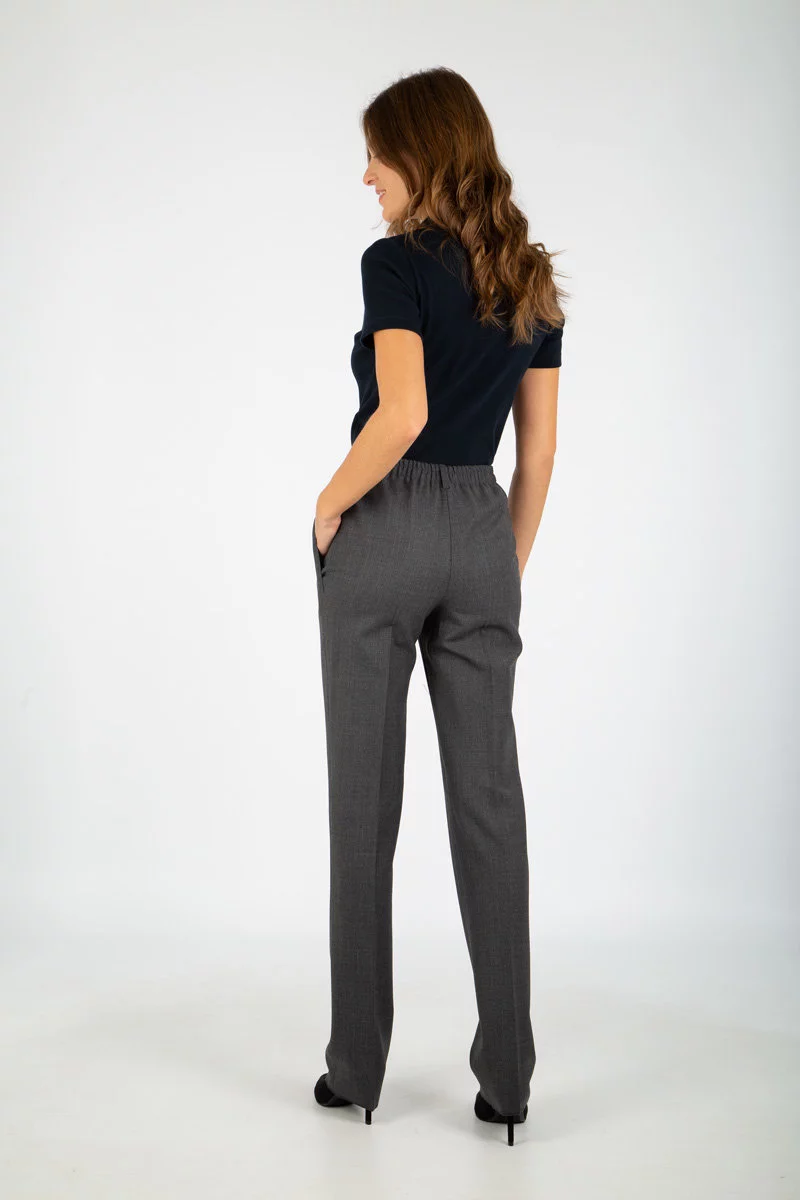 Pantalon flanelle Gribouille - bi-extensible