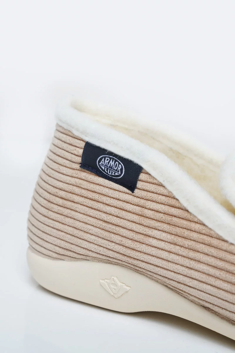 Chaussons velours - Femme