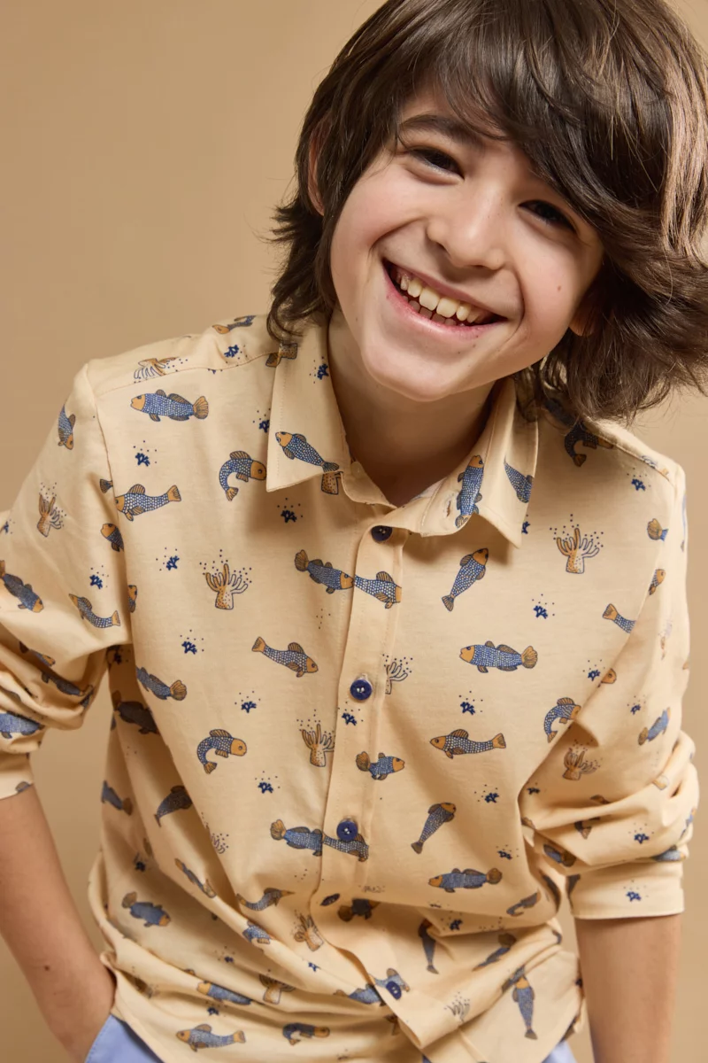 Chemise imprimée