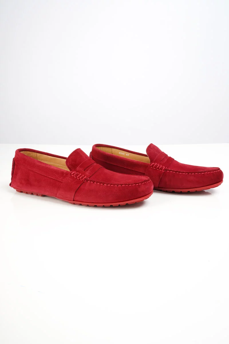 Mocassins suiédine homme - cuir
