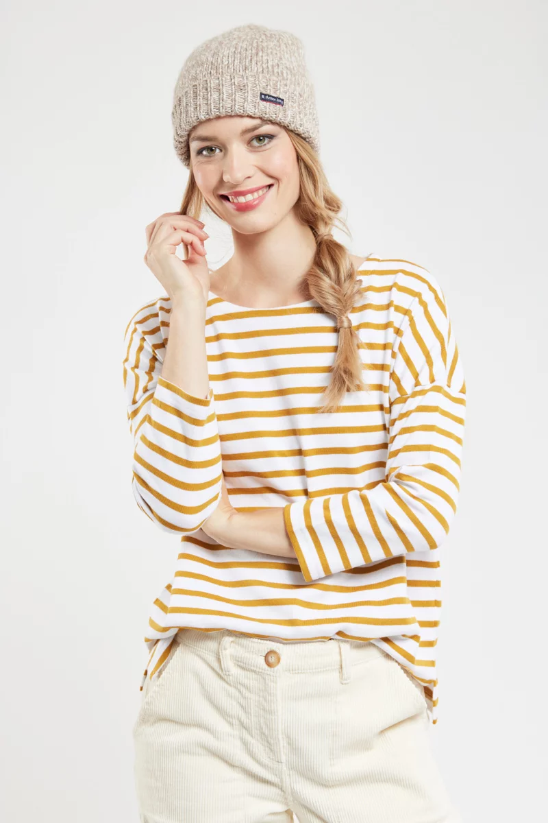 Marinière oversized - coton rustique