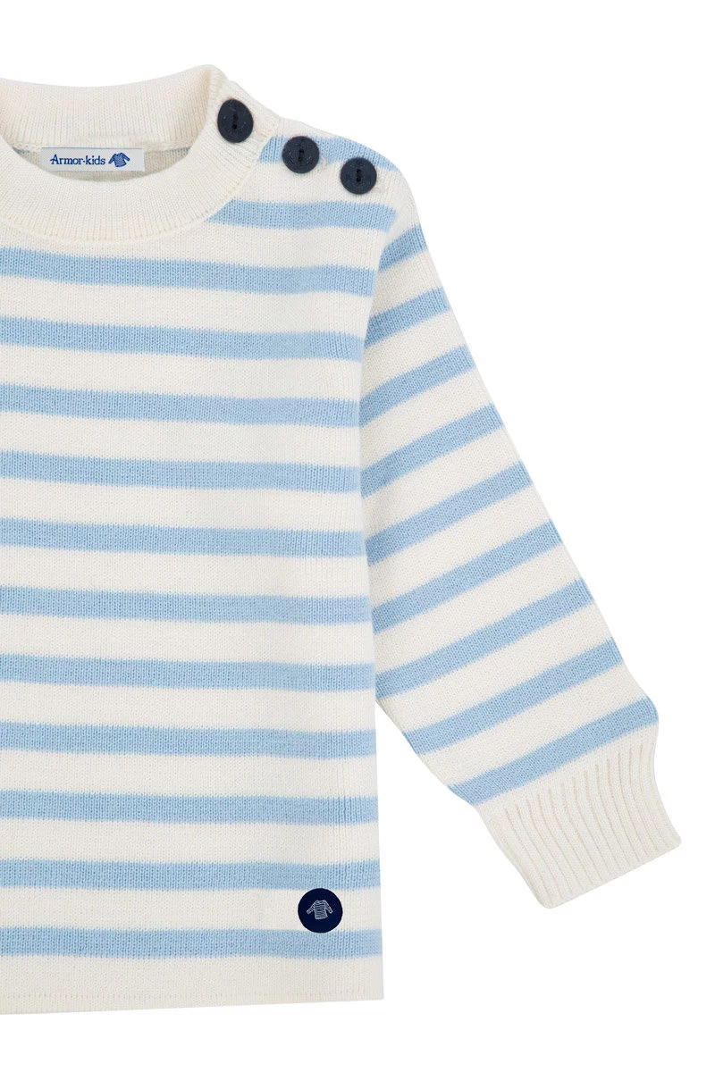 Pull marin rayé
