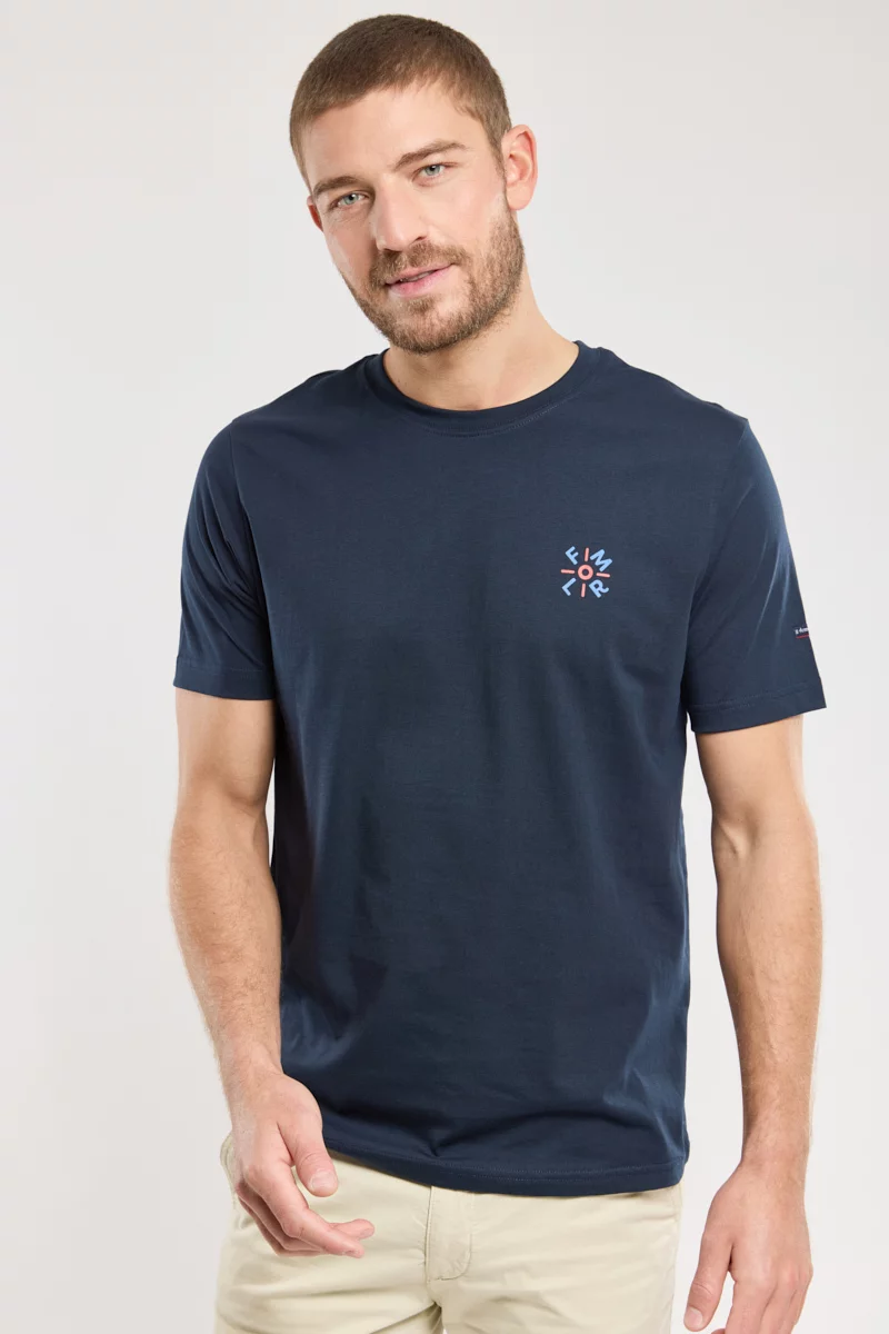T-shirt sérigraphié - Homme | Rich Navy