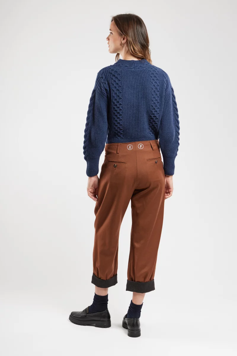 Le pantalon à revers Armor-lux X Nolwenn Faligot