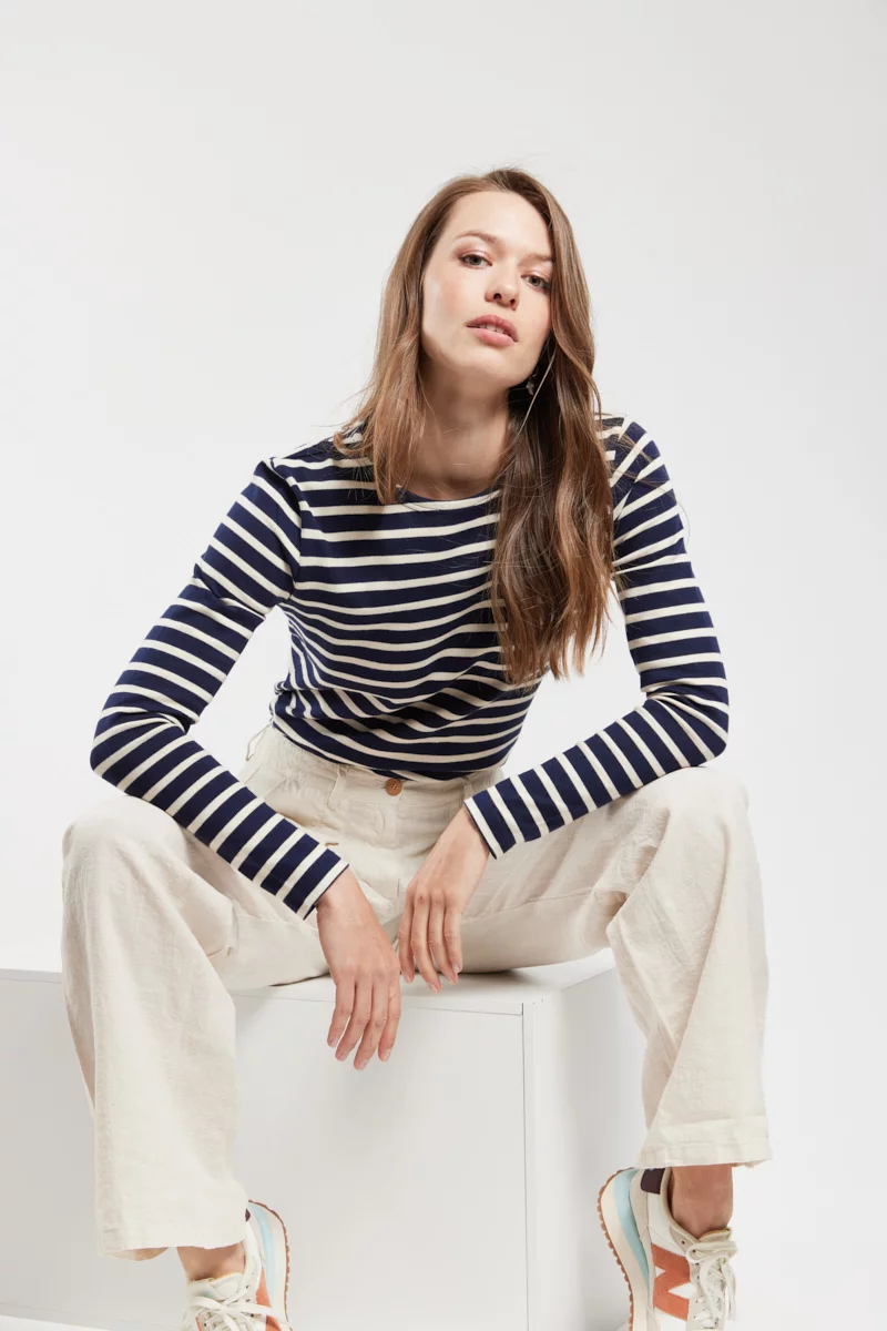 Marinière Héritage - coton rustique