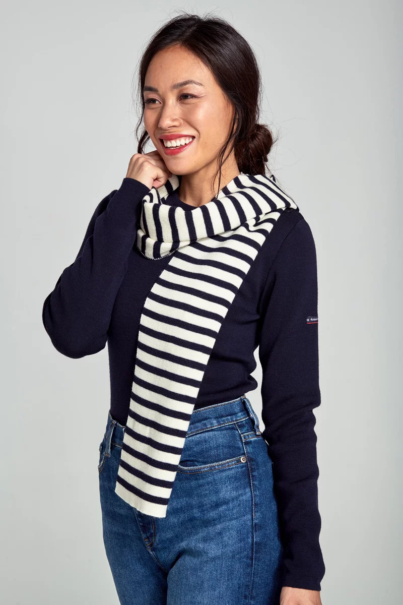 Echarpe rayée