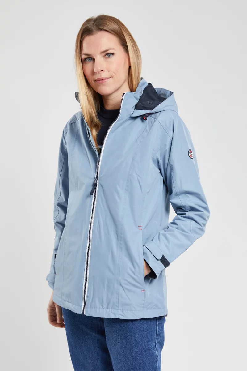 Parka imperméable BACKSLIDE | BLEU GRISE