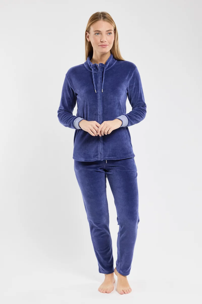 Pantalon homewear - velours