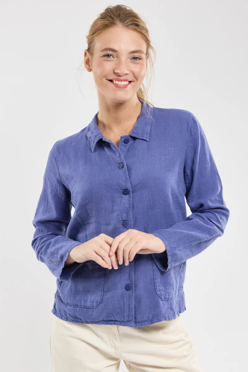 Veste pêcheur légère - lin | Skipper