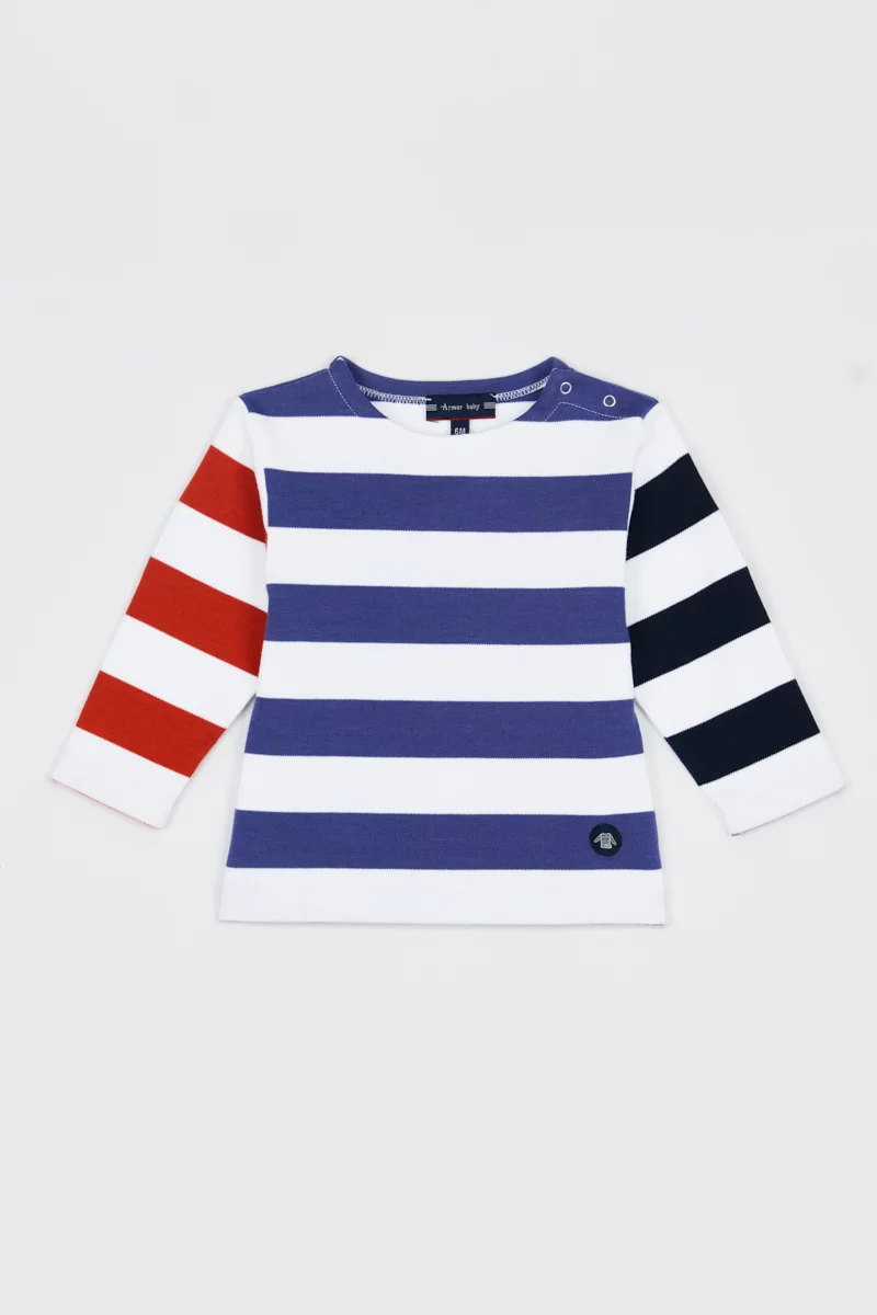 Marinière fantaisie Baby - coton épais