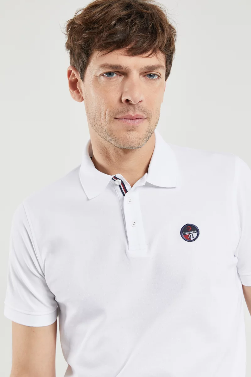 Polo uni GOTNEY | BLANC
