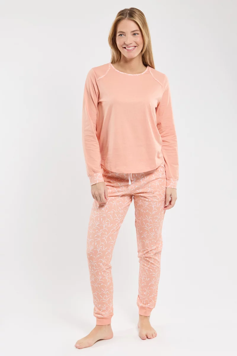 Pyjama jogging imprimé - coton léger