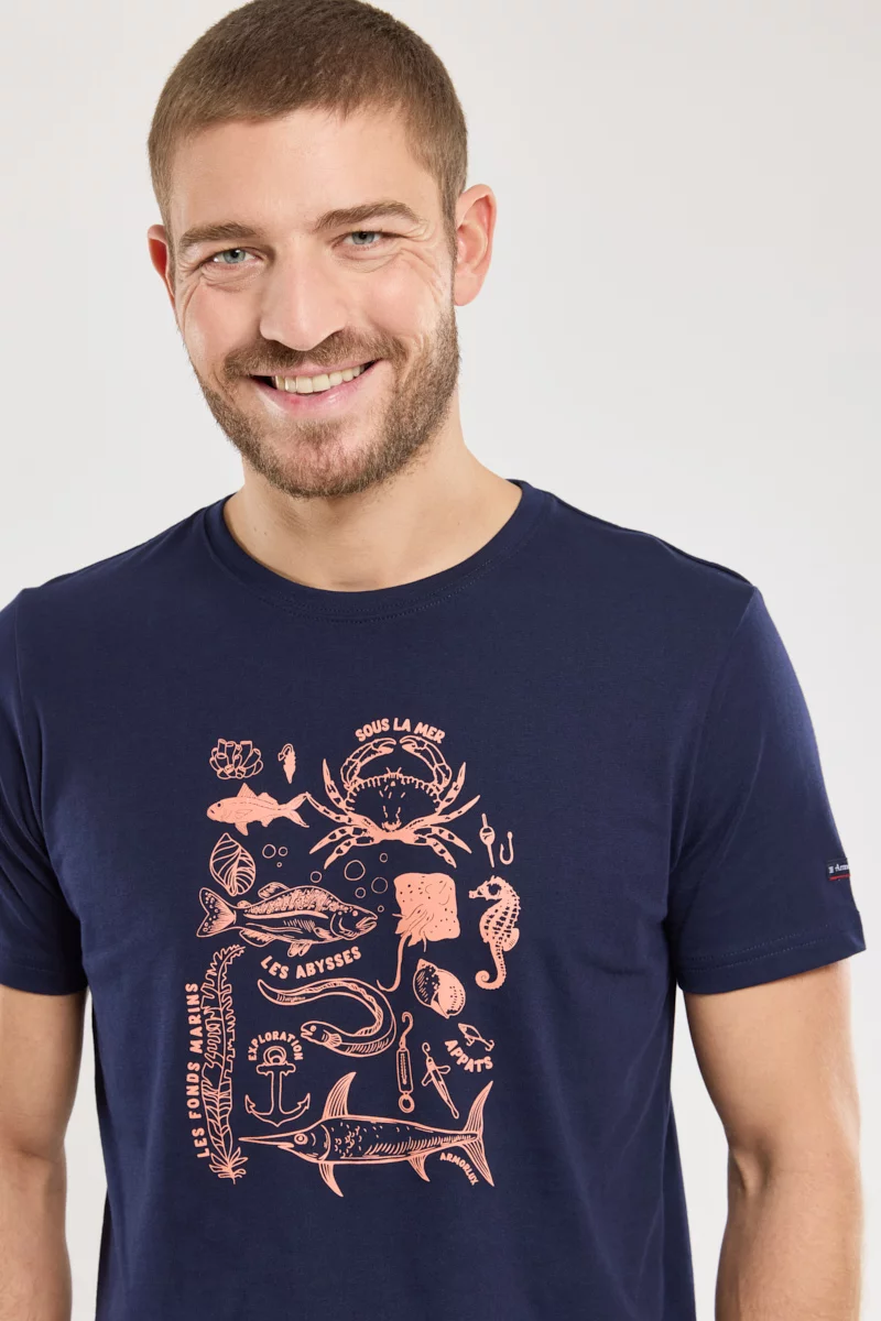T-shirt sérigraphié - coton léger