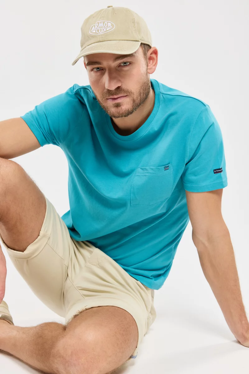 T-shirt avec poche - coton léger