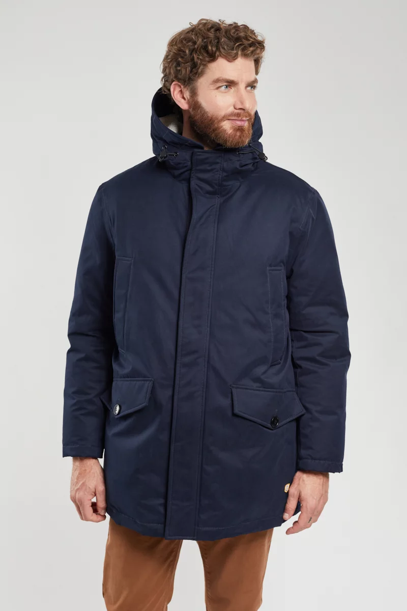 Parka déperlante doublée