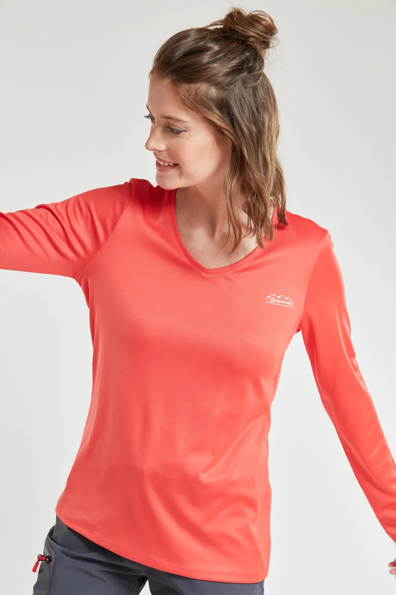 T-shirt manches longues COLMAN - polyester recyclé