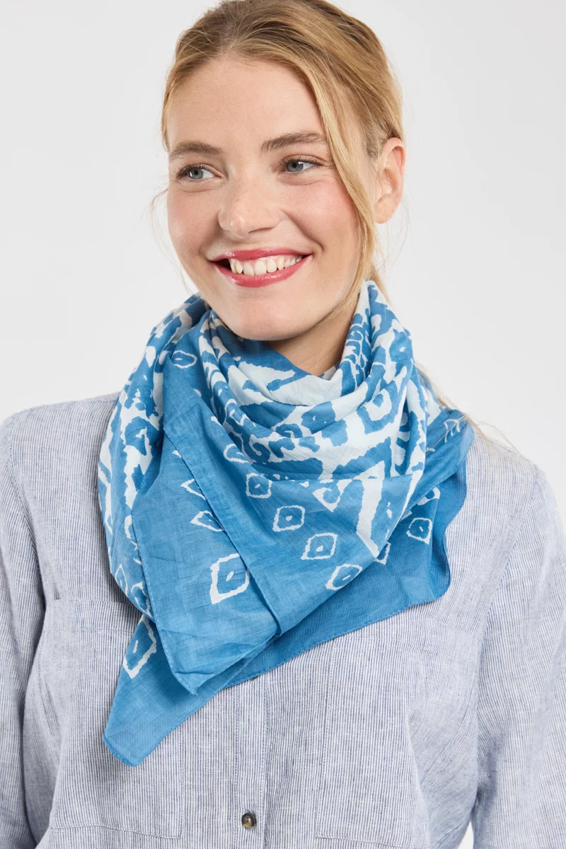 Foulard carré imprimé JERBA | OUTREMER