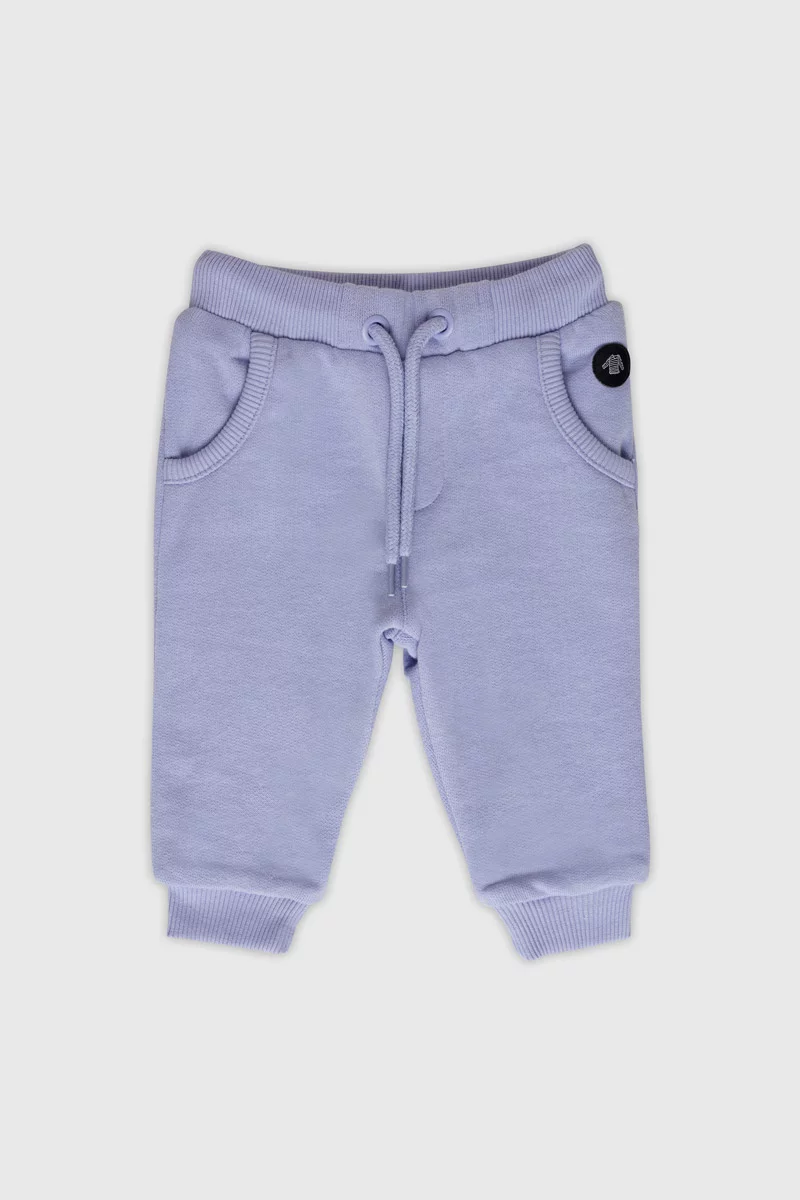 Jogging Baby - coton | Bleu lavande E24