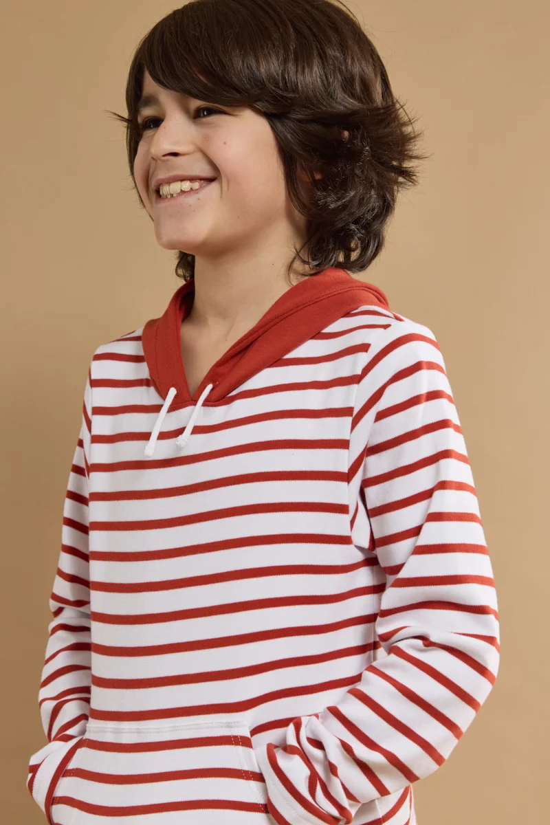 Sweat marinière Kids - coton épais