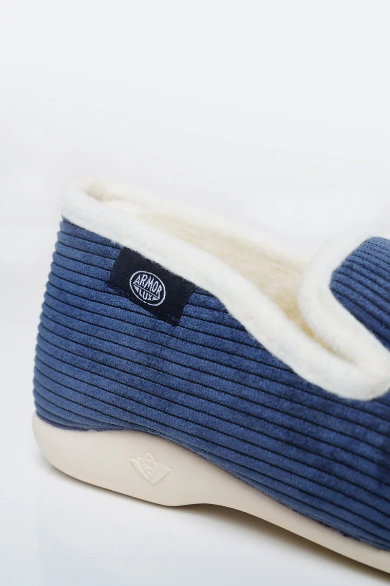 Chaussons velours - Femme | MARINE
