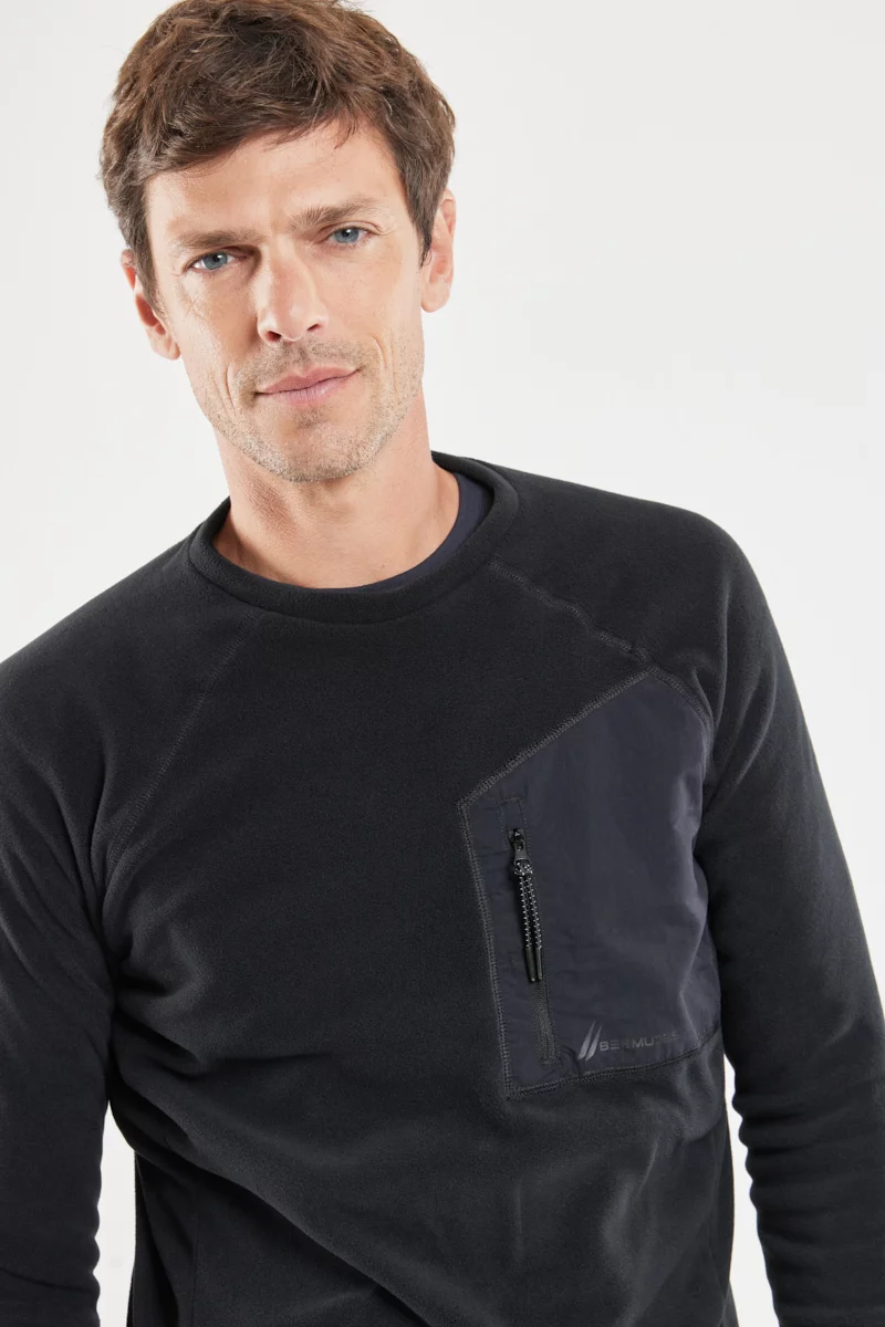 Sweat polaire PLELOT | NOIR