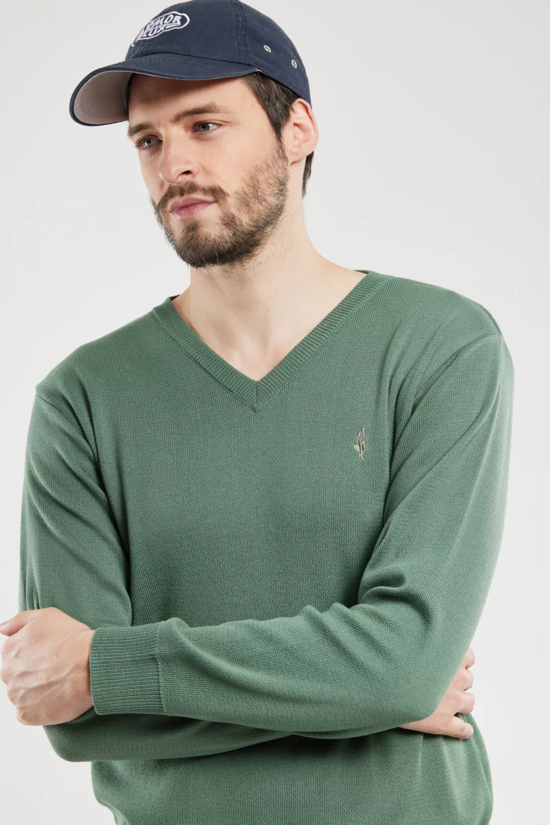 Pull col V - coton | Lily Pad