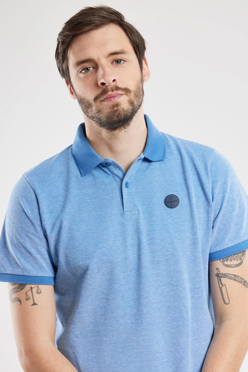 Polo maille fantaisie GIENAS | CIEL