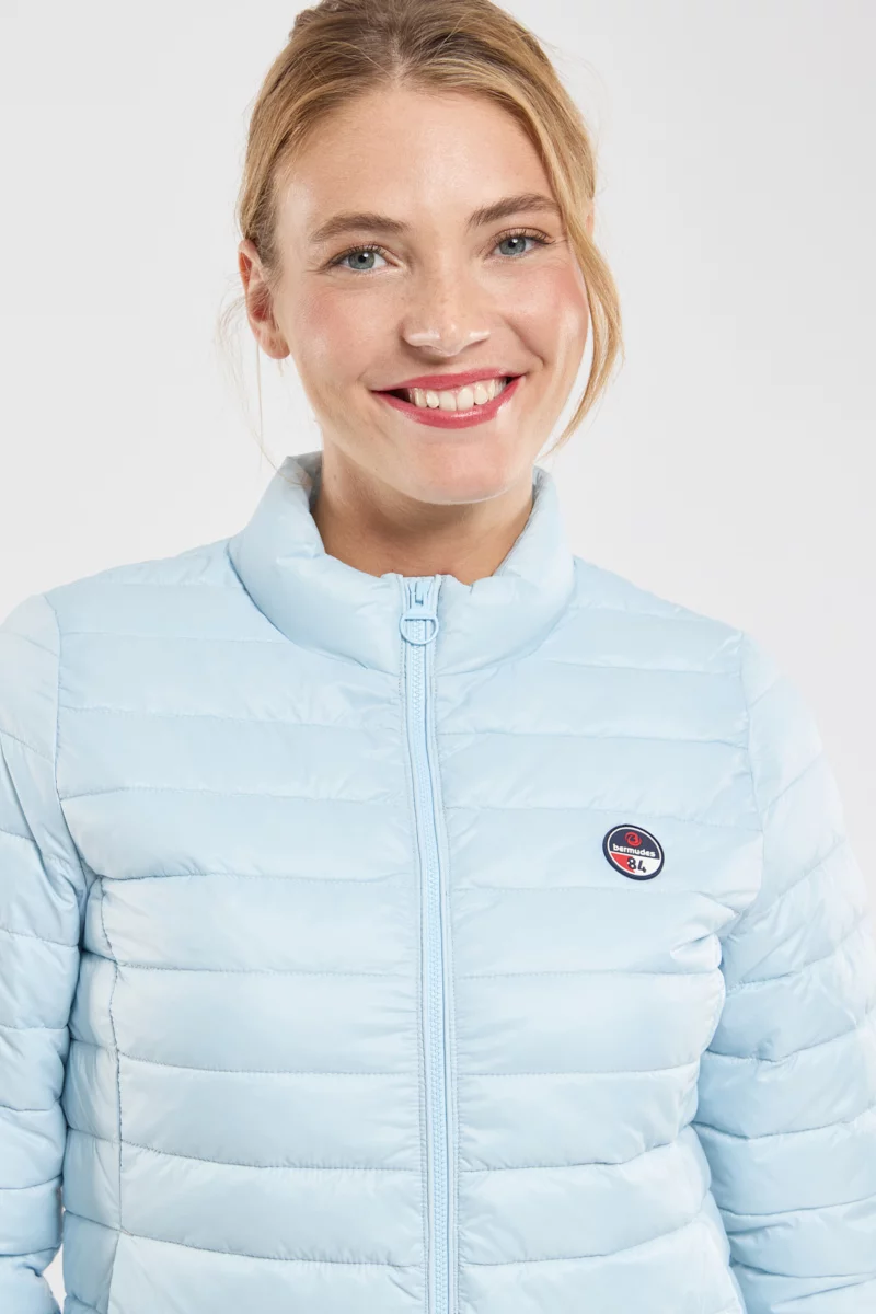 Doudoune BOLLA - polyamide recyclé | BLEU CIEL