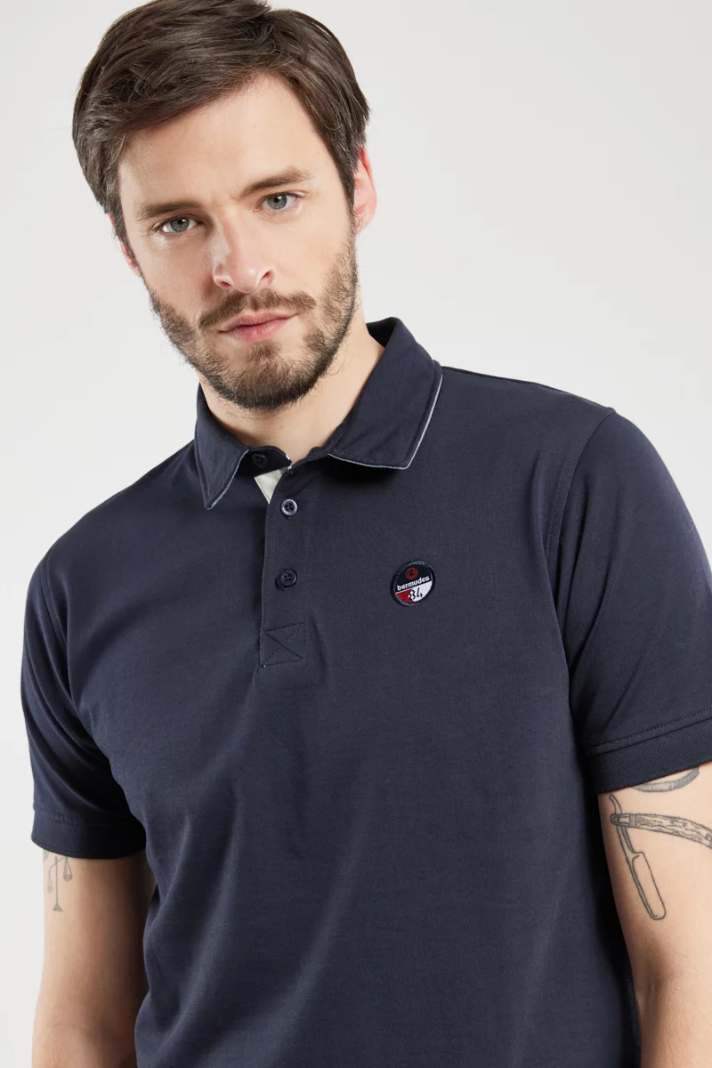 Polo dos brodé GAUMIS | NAVY