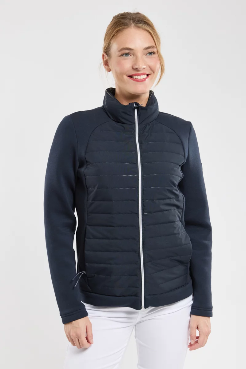 Veste polaire bi-matière MOSSON