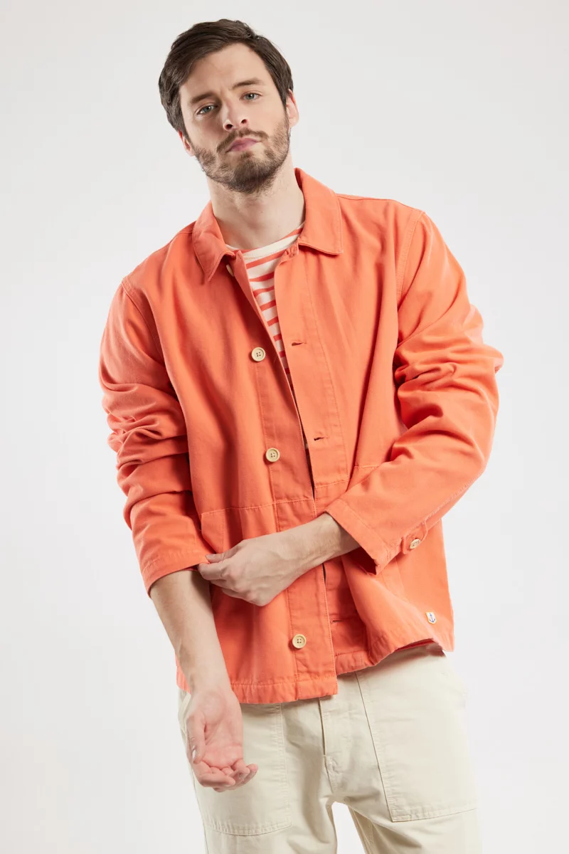 Veste pêcheur - coton canvas | Coral E24