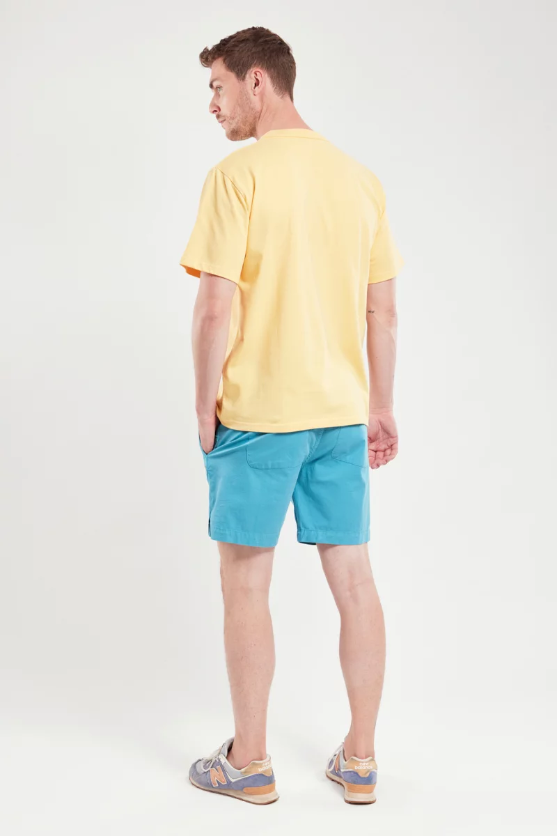 Short taille élastique - coton