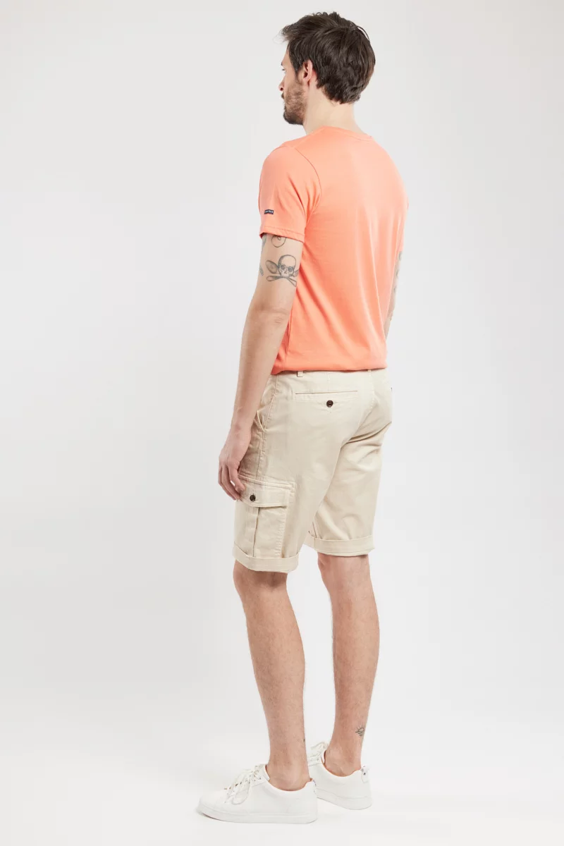 Bermuda cargo - coton | Oyster